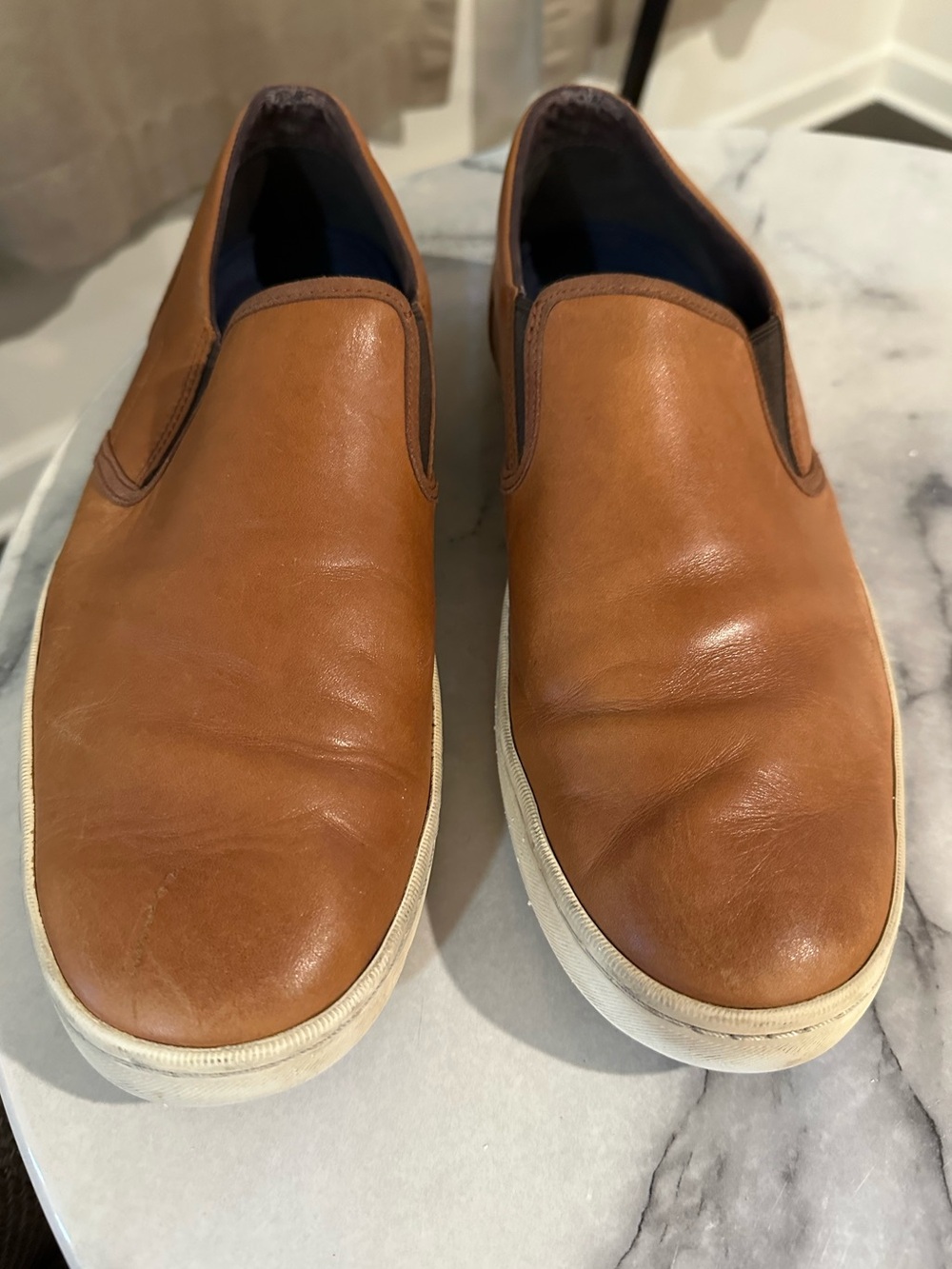 Cole Haan Men's Slip-On Loafers in Tan Brown